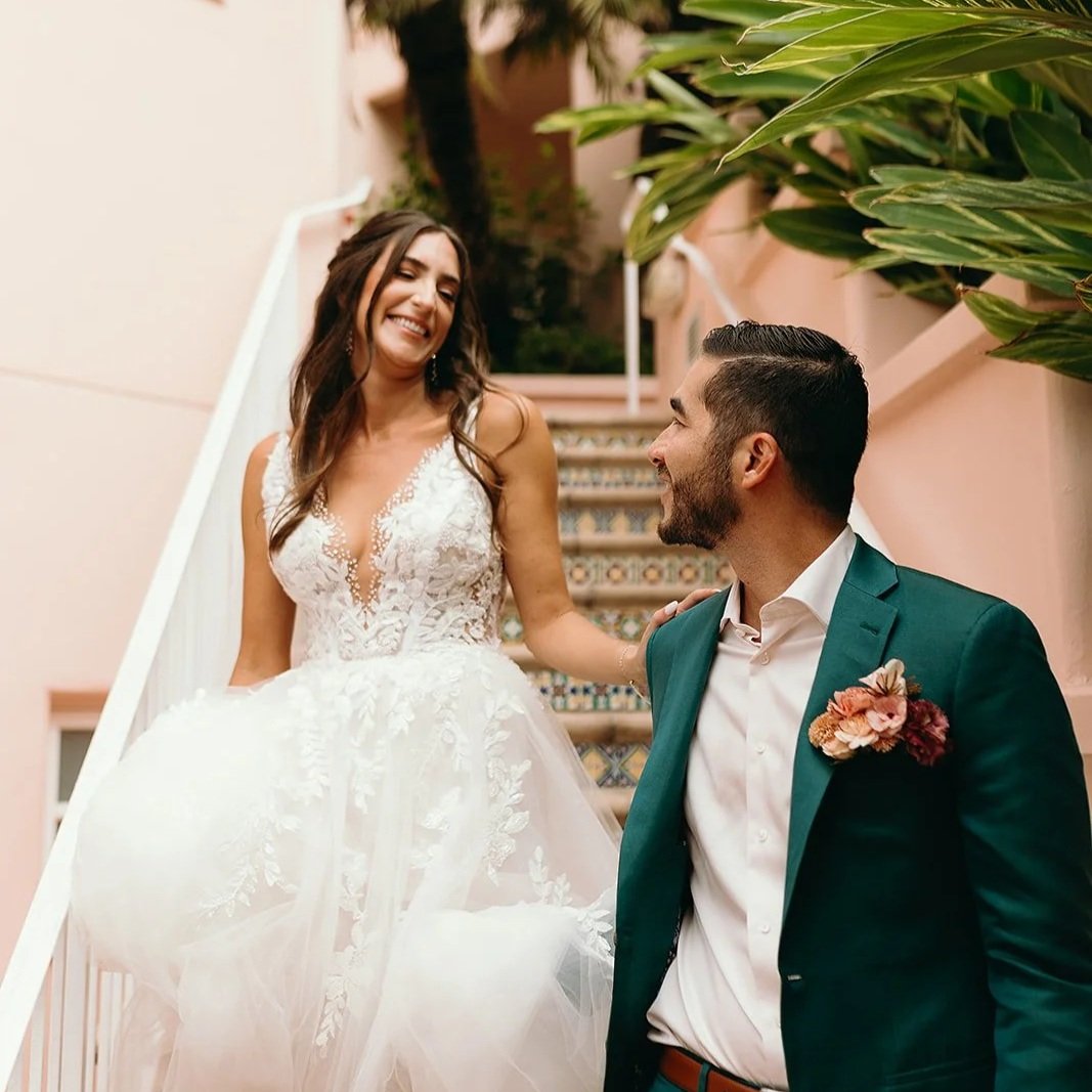 San Diego bride on wedding day — Ania Glam Lab