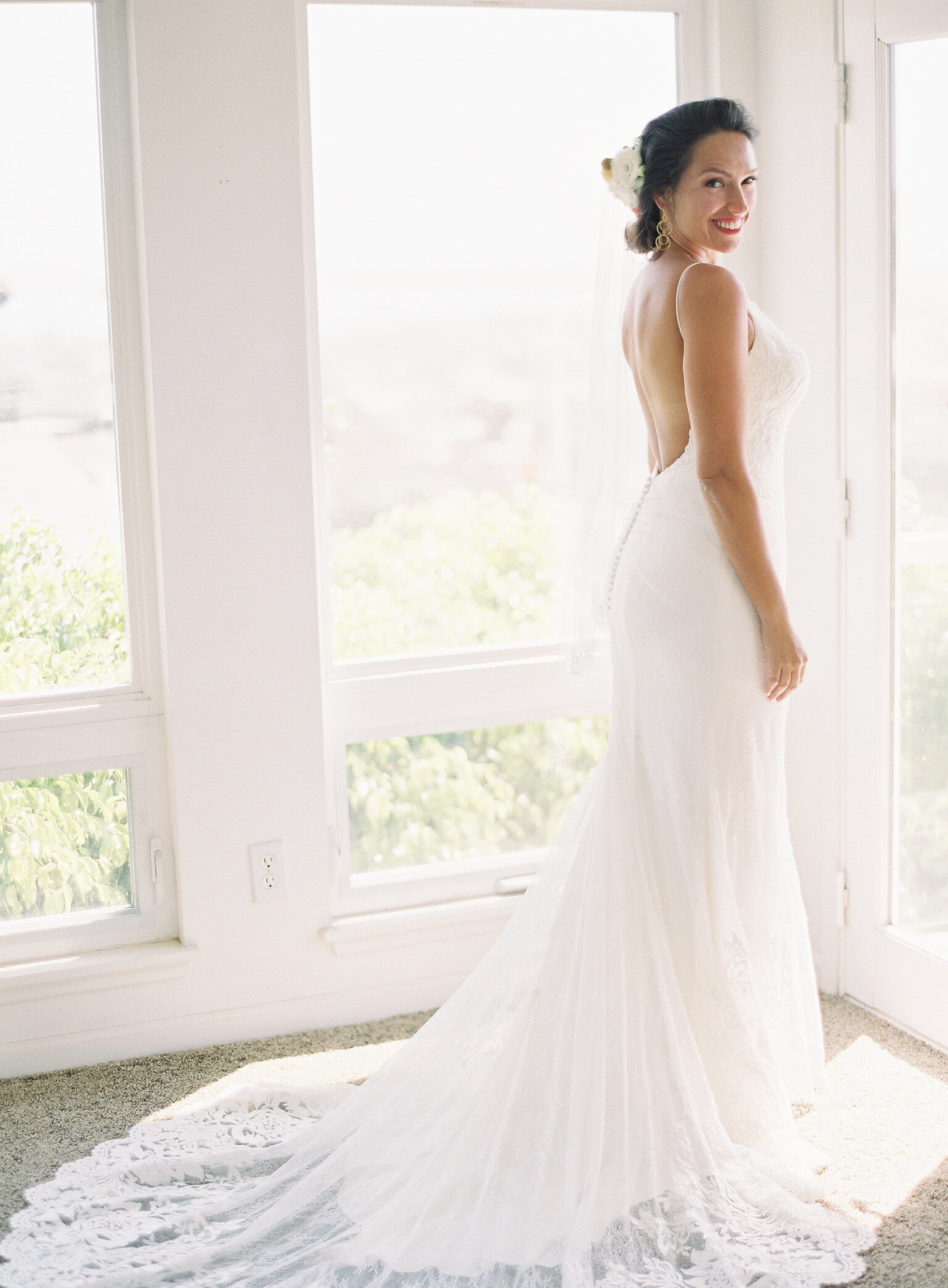 San Diego bride — luxury bridal hair and makeup by Ania Glam Lab (Real Bride 17)